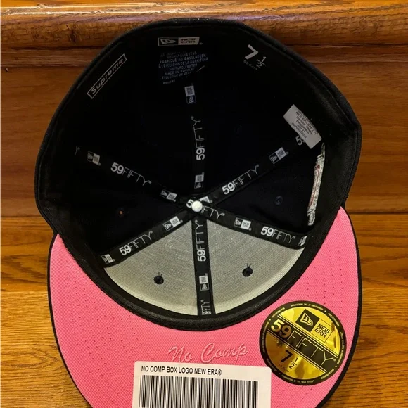 帽子 Supreme NEWERA 7 5/8 OPENING DAY 2021 Supreme New Era Box Logo Opening Day 2021 Black Fitted Hat